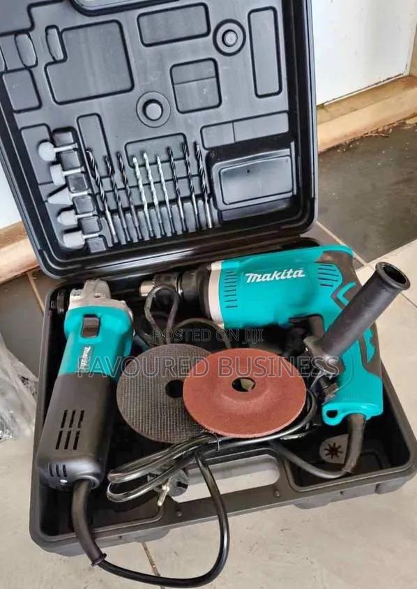 Heavy Duty Electric Makita Combo Drill Grinder /New Makita Combo Set