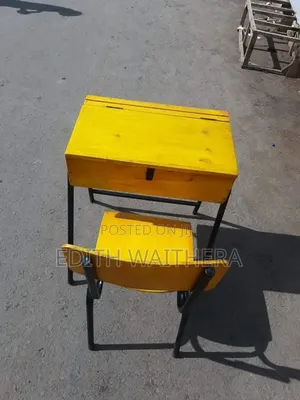 School Desk, Lockers