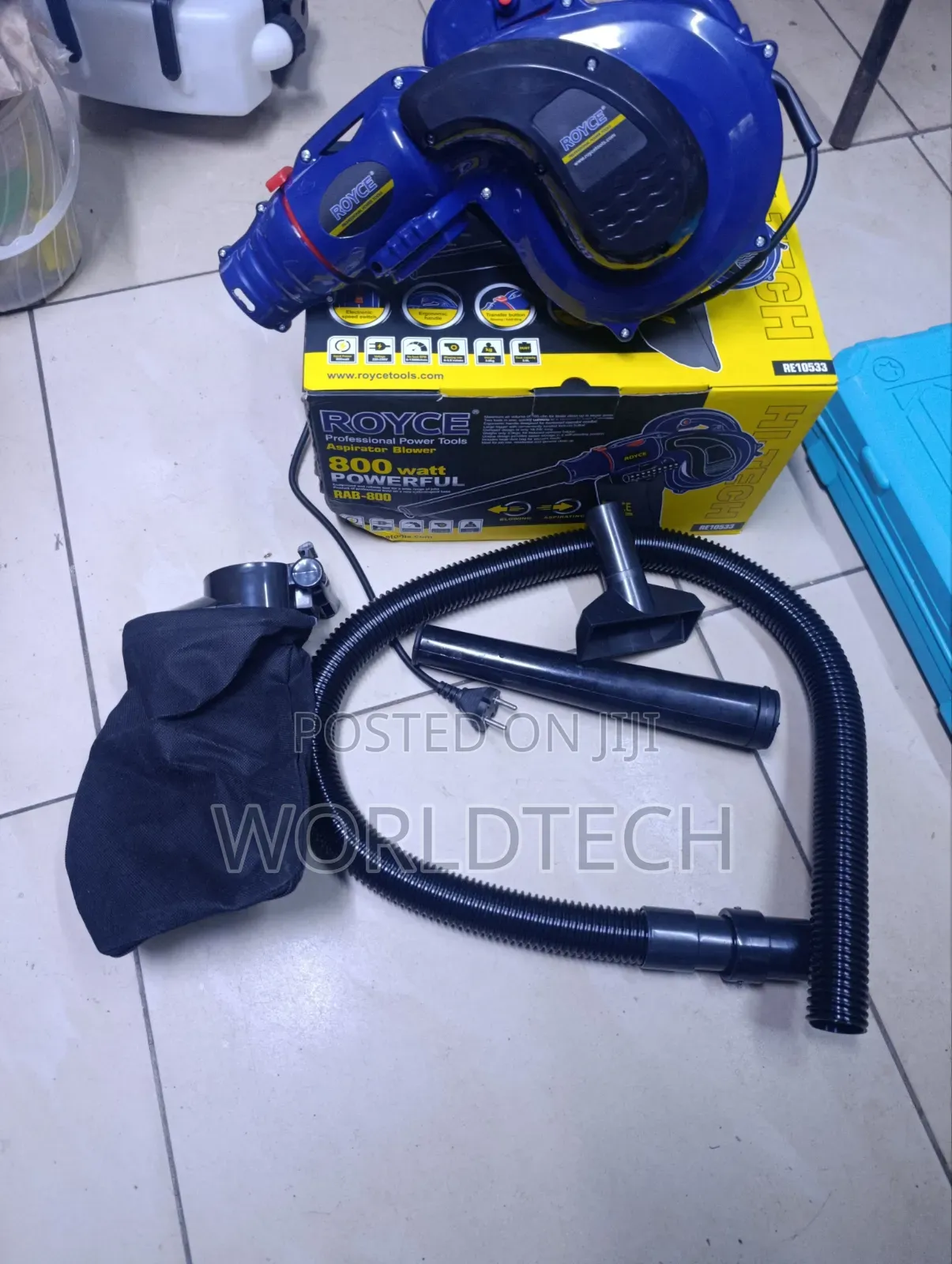 800 Watts Royce Electric Blower/ Heavy Duty Electric Dust Blower