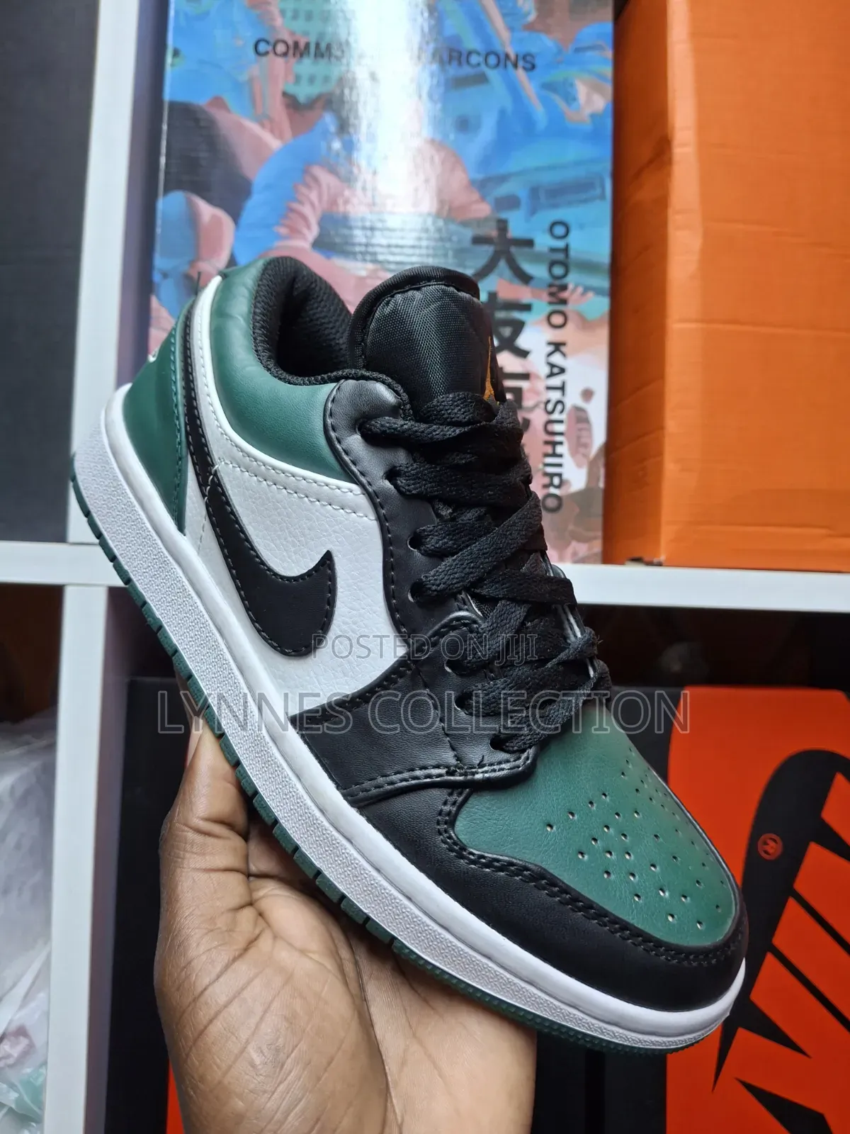Air Jordan 1low-Green Toe