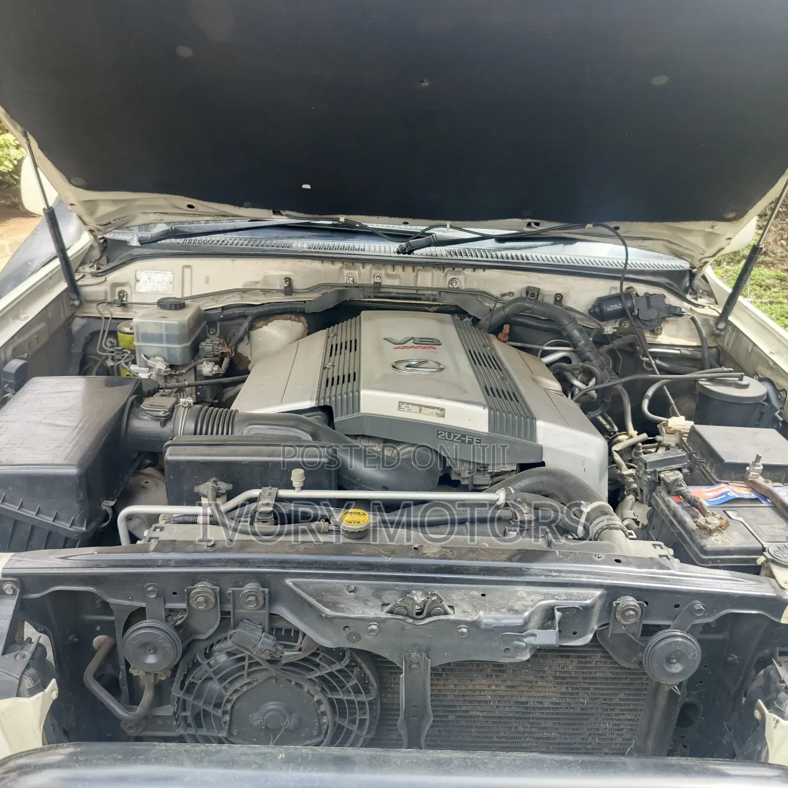Lexus GX 470 Sport Utility 2005 White