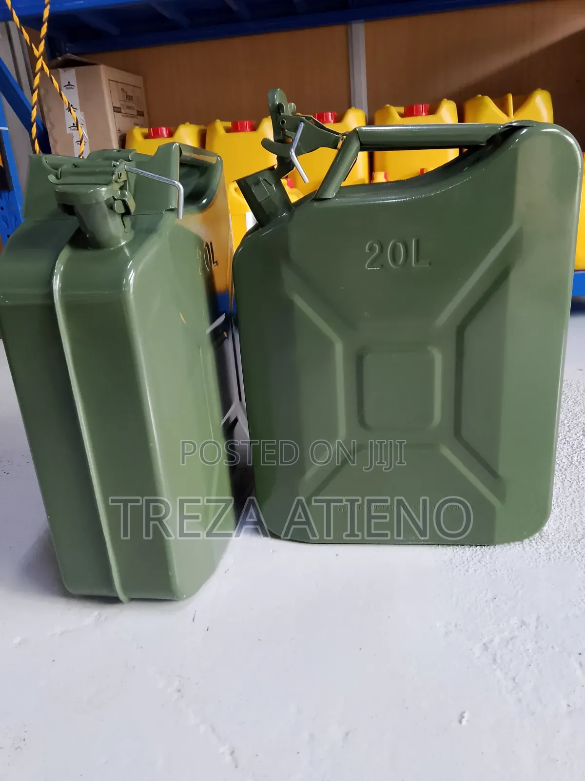 Heavy Duty 20 Litres Fuel Jerricans