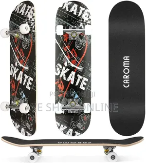 Large Skateboard With Grip Tape