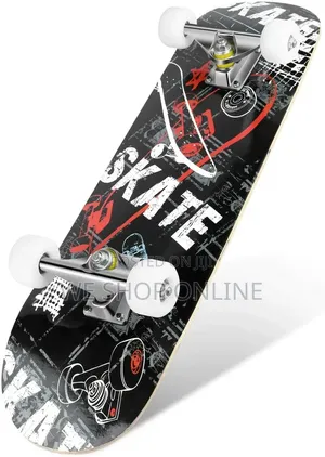 Large Skateboard With Grip Tape