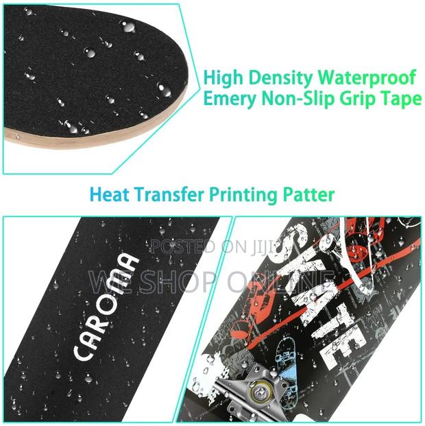 Large Skateboard With Grip Tape - thumbnail 11