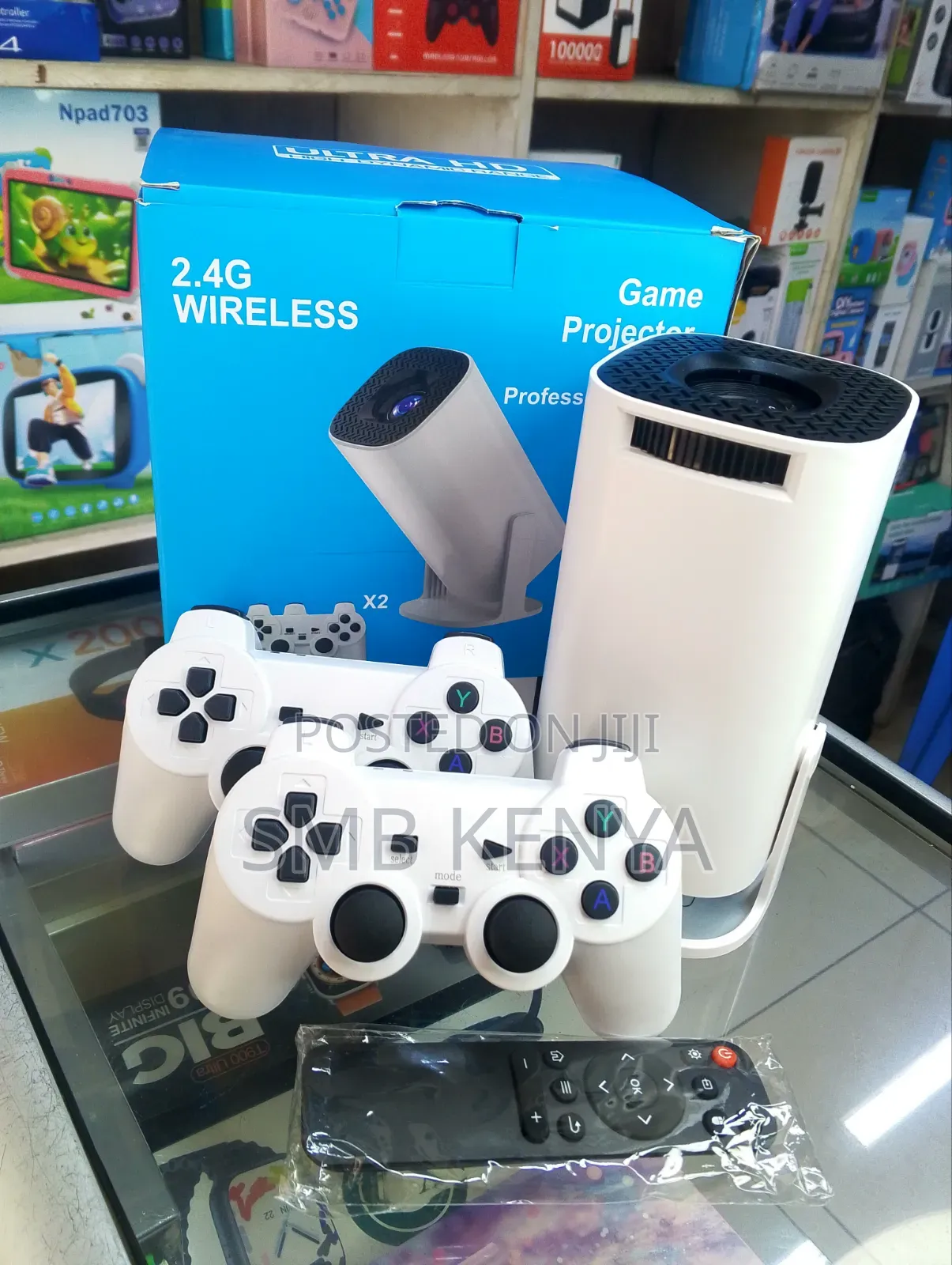  Game Projector With Wireless Controller