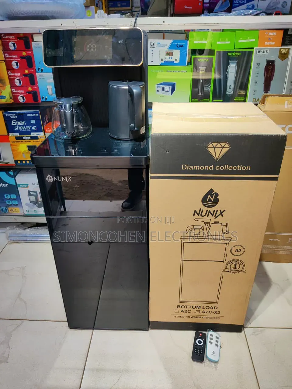 Nunix Dispenser A2c Hot and Cold With Audio(Radio Bluetooth)