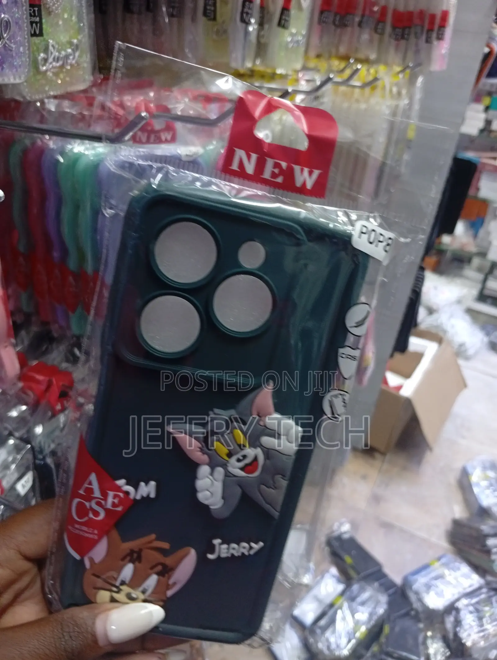 Motorola Moto Edge 50 Tom Jerry Themed Soft Silicone Back Cover