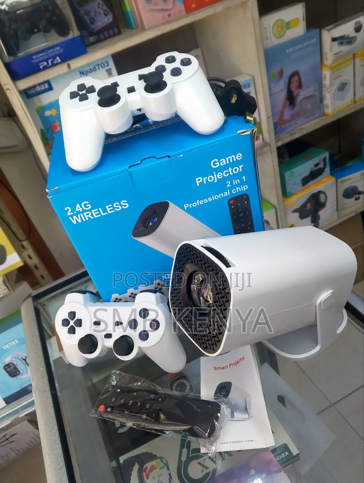 Portable Video Game Console Smart Projector
