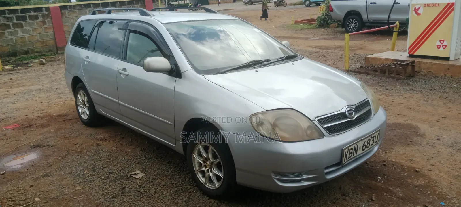 Toyota Corolla Fielder 1.5 Petrol AWD 2003 Silver