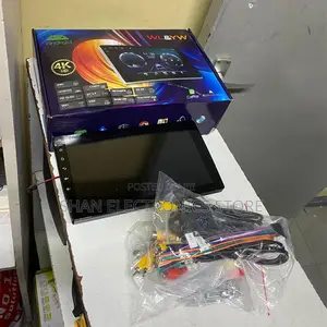 Android 10” Multimedia Car Player 4gb Ram 64gb With Fan Backup Camer