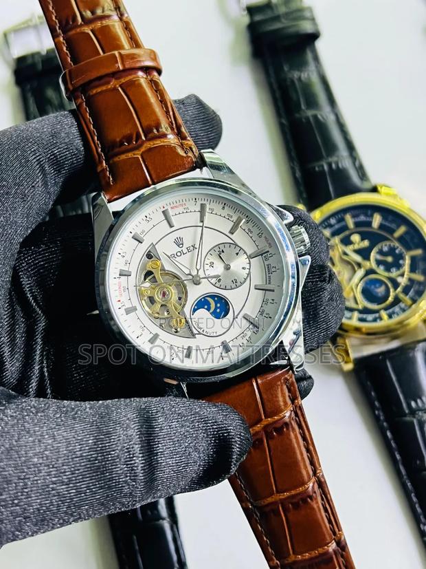 Confidence Booster! Rolex Mechanical Watch for Men. Delivery Available