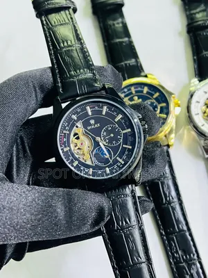 Confidence Booster! Rolex Mechanical Watch for Men. Delivery Available