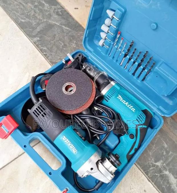 Long Lasting Makita Combo Grinder, Drill Machine/New Drill ,Grinder - main view
