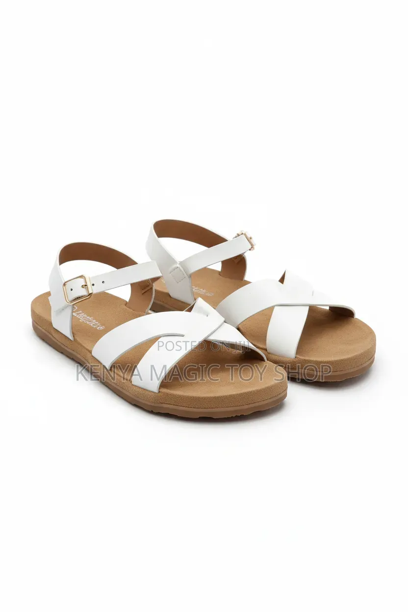 Floral Flat Kids Sandles