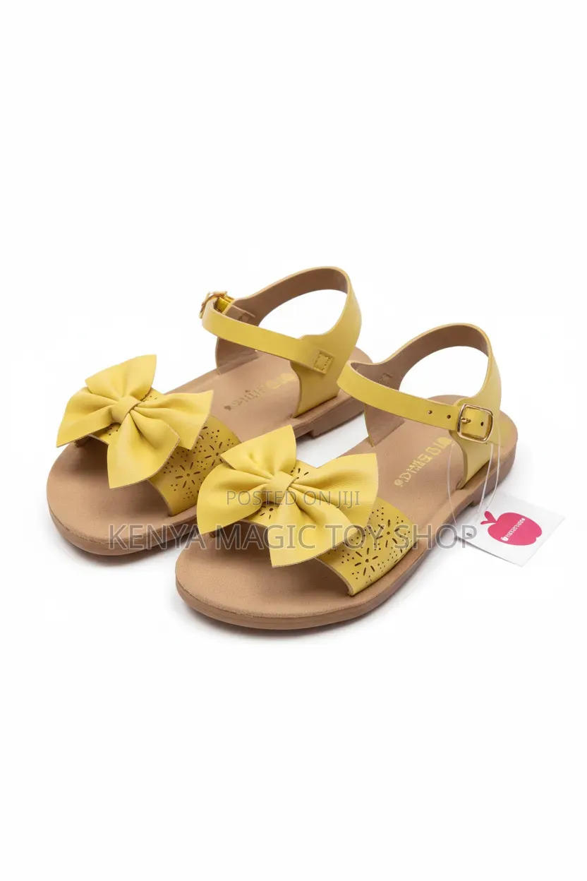 Floral Flat Kids Sandles