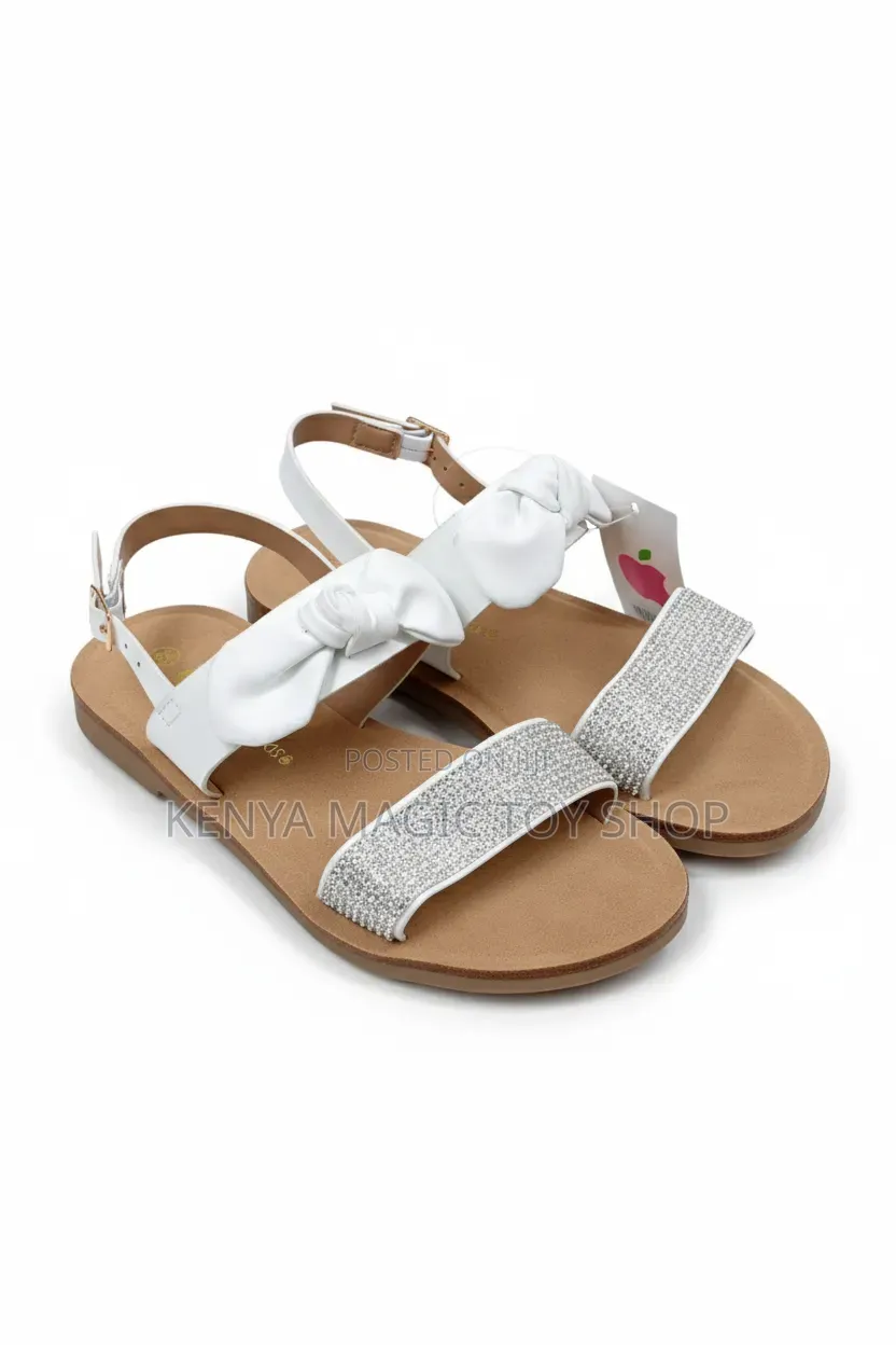 Floral Flat Kids Sandles