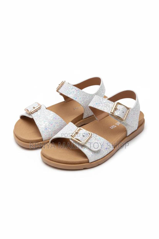 Floral Flat Kids Sandles - thumbnail 5
