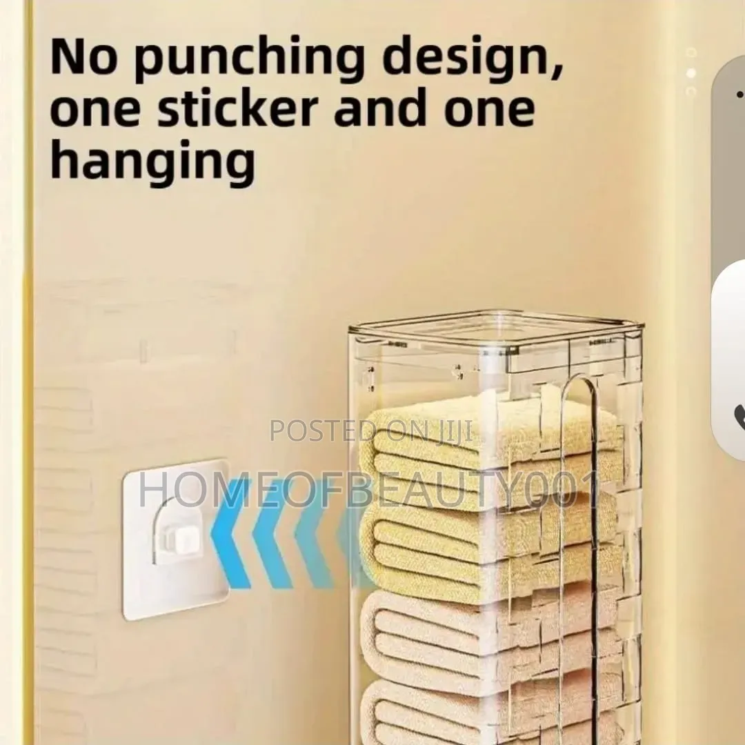 Wall-Mounted Socks Underwear Storage Box.