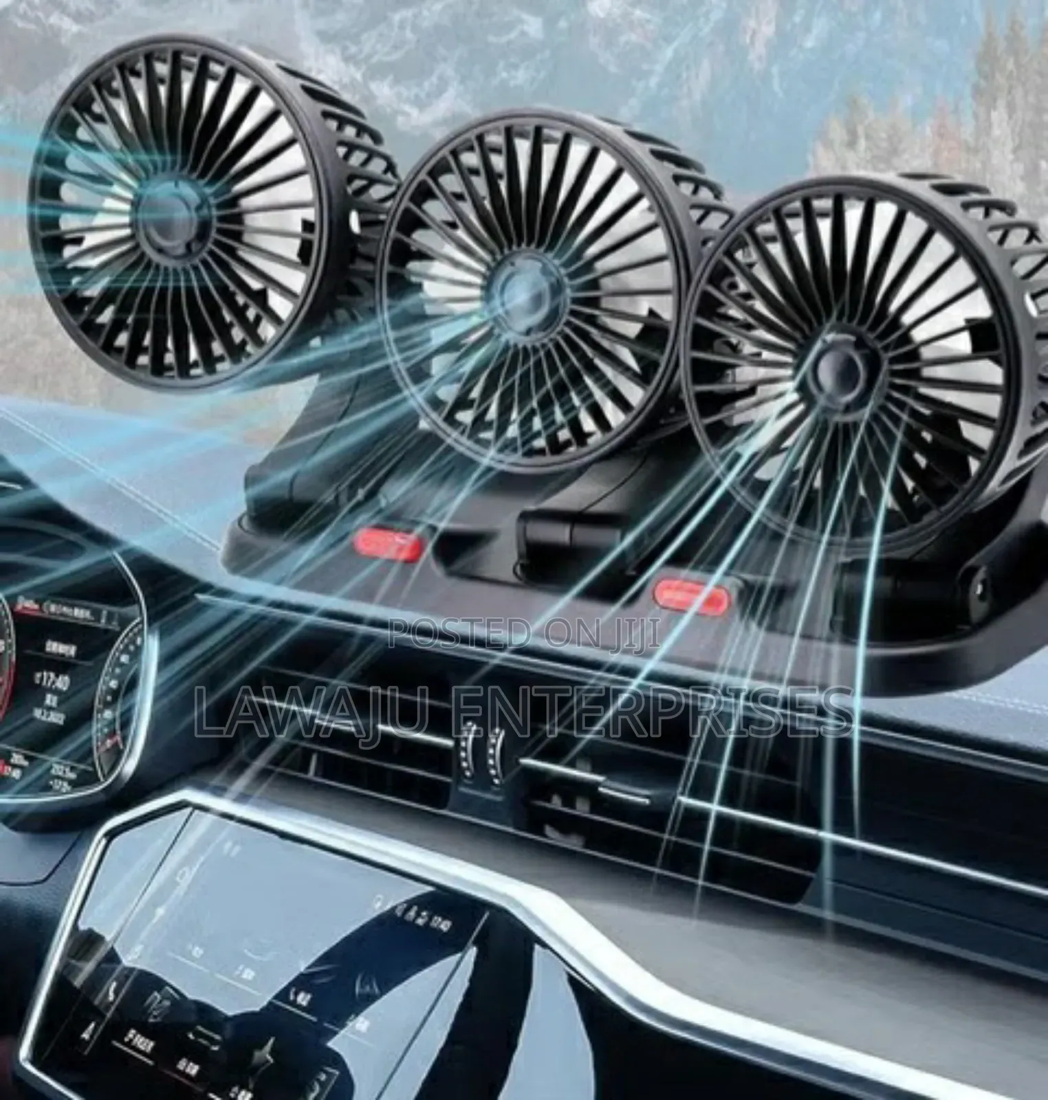 Rotating Cooling Fan