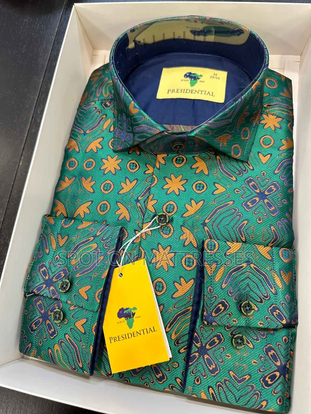 Toptier Presidential Shirts. Sizes Small - 6xl. Delivery Available