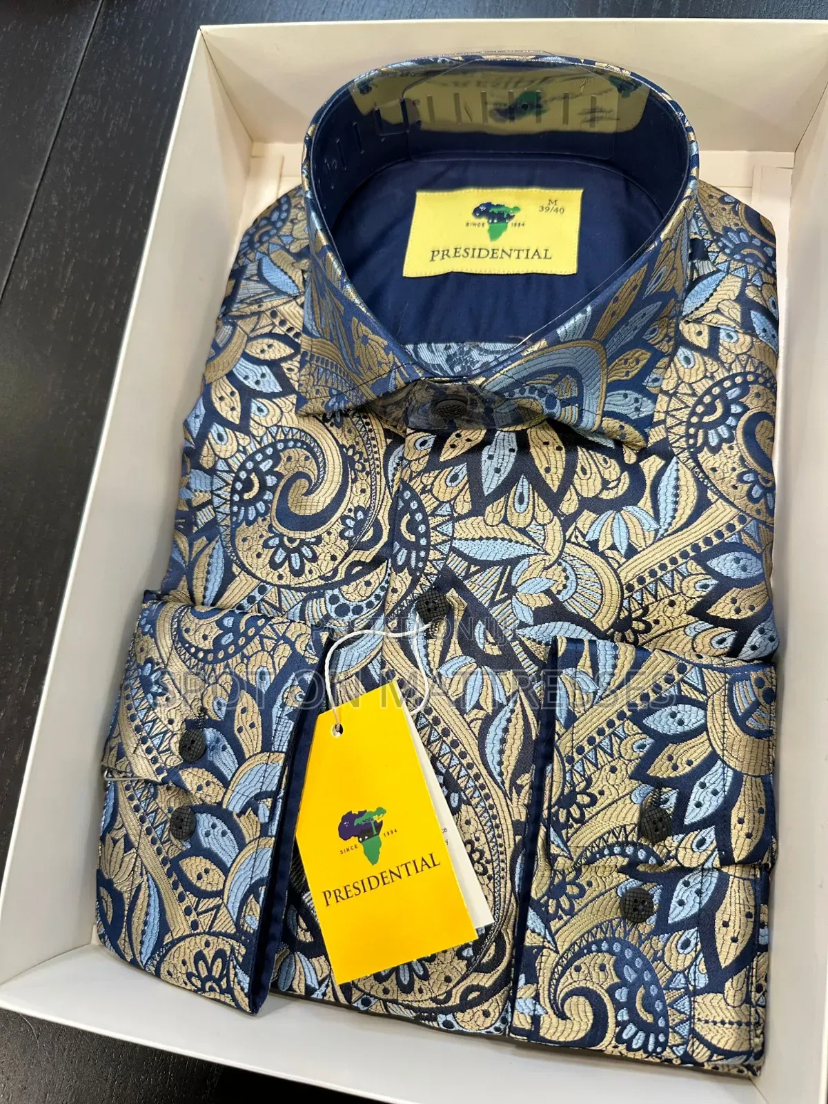Toptier Presidential Shirts. Sizes Small - 6xl. Delivery Available