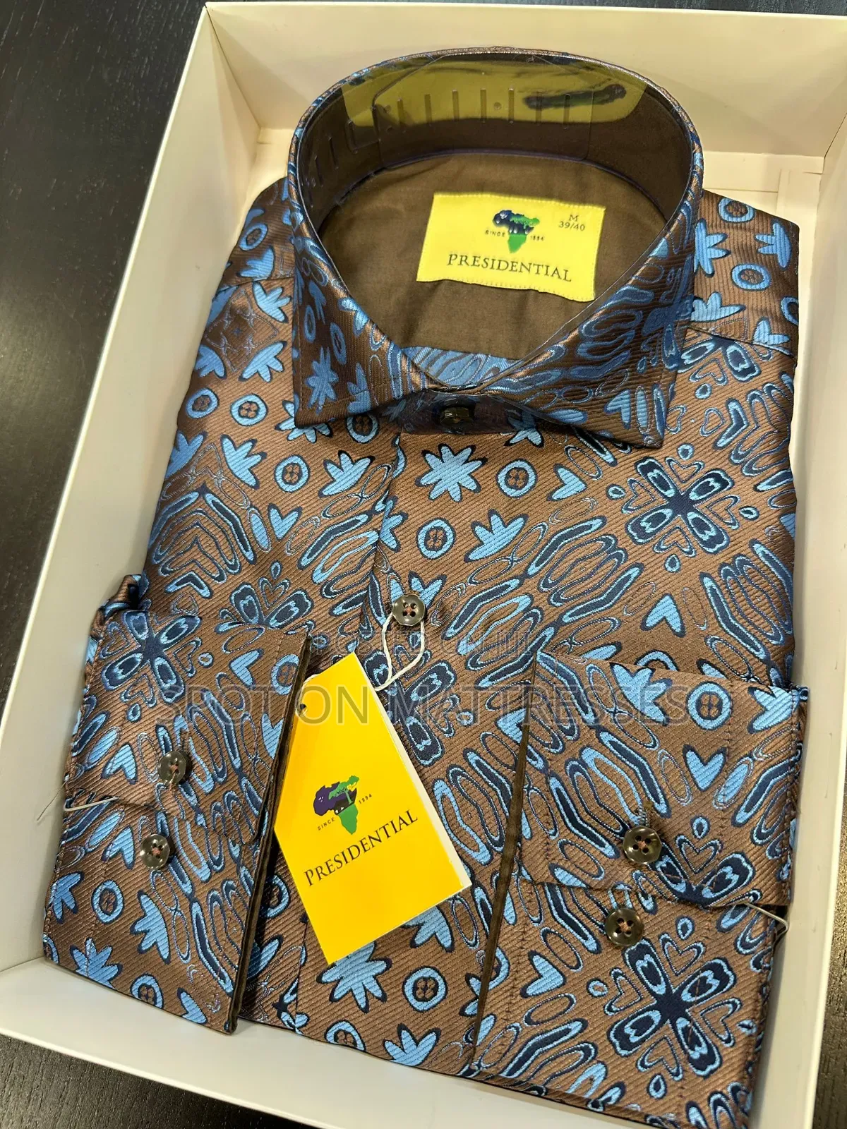 Toptier Presidential Shirts. Sizes Small - 6xl. Delivery Available