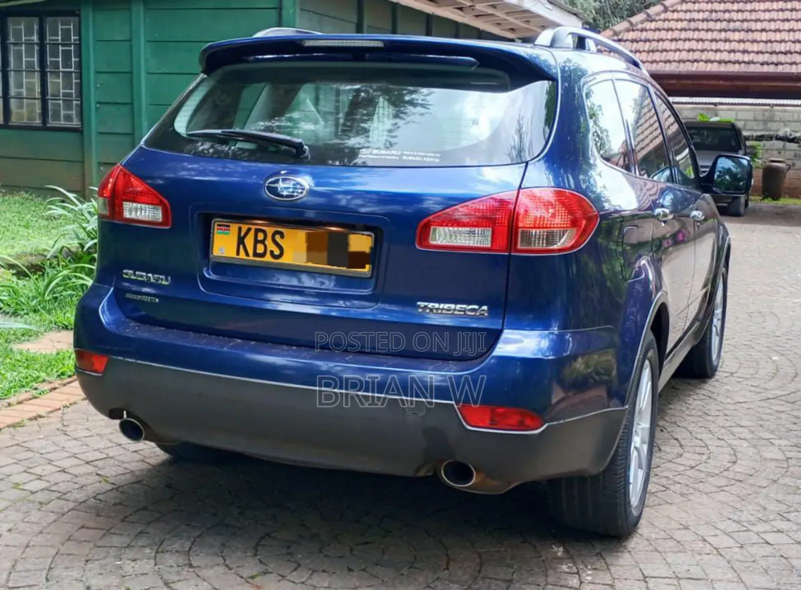 Subaru Tribeca 2012 Blue