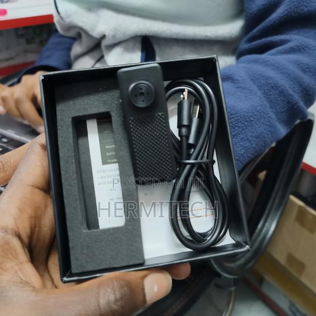 Wifi Enabled Button Small Spy Camera Wireless Connection - thumbnail 2