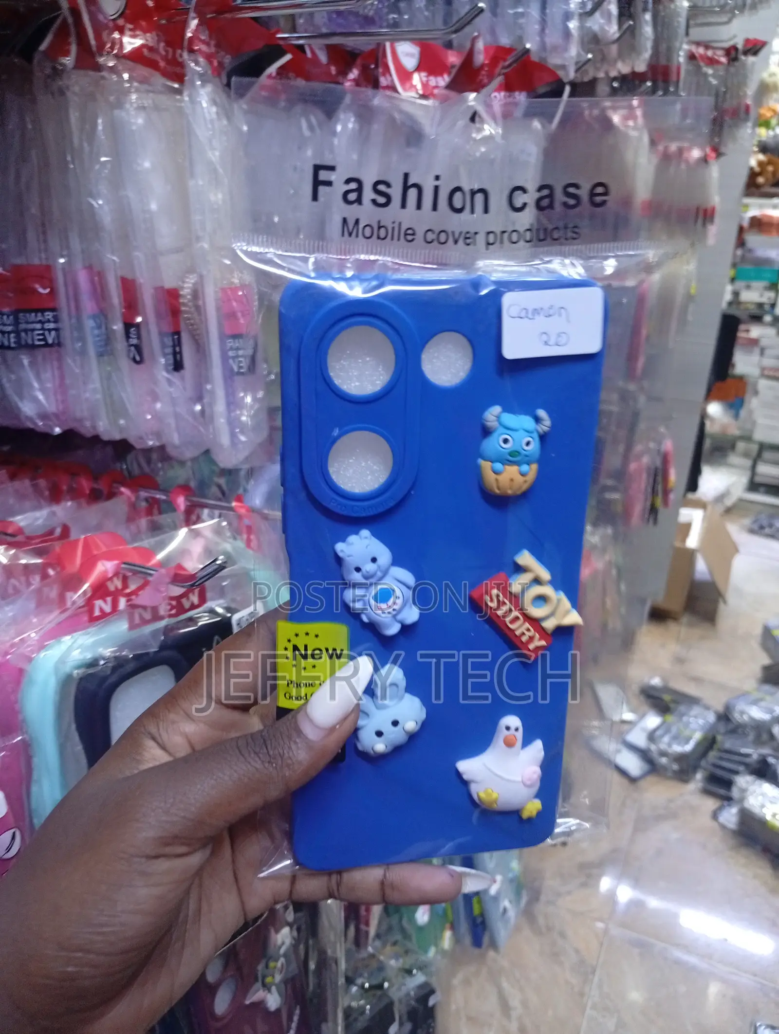Tecno Camon 20 Decorative Charmsvibrant Blue "Fashion Case