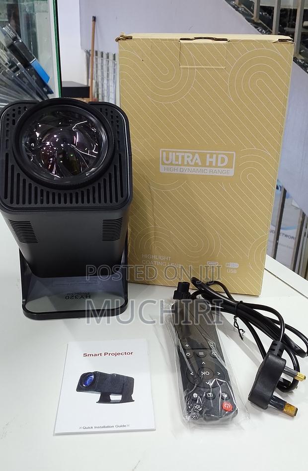 High Hy320 Quality Mini Wifi Android Projector With Inbuilt Speaker