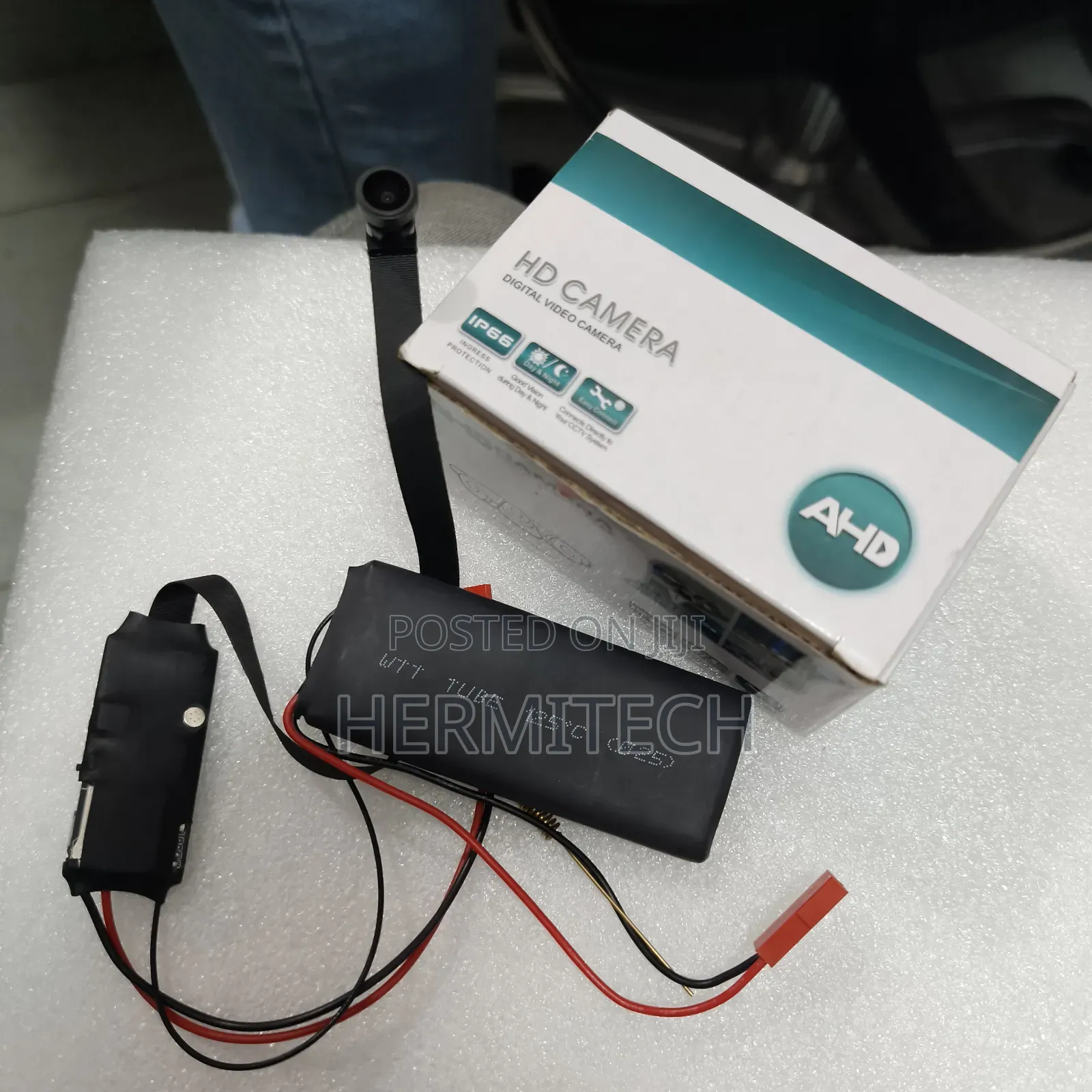 Hd Pinhole Spy Camera Wifi Enabled CCTV Camera.