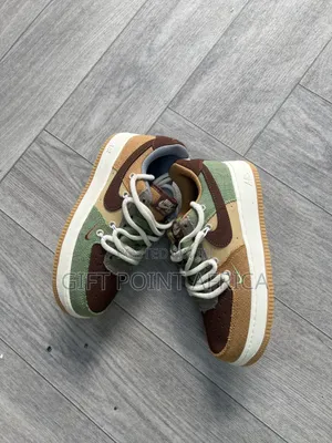 Nike Air Force 1 Low Zion Williamson "Voodoo" Sneakers.