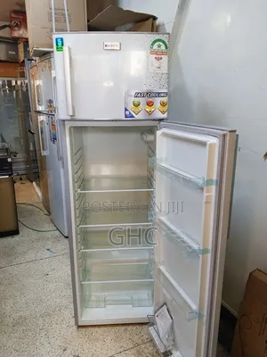 Gray Double Door Refrigerator (Direct Cool)