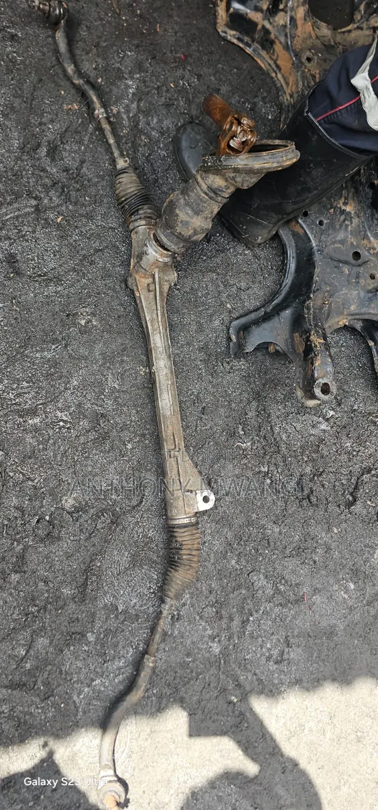 Toyota Vanguard Clean Steering Rack
