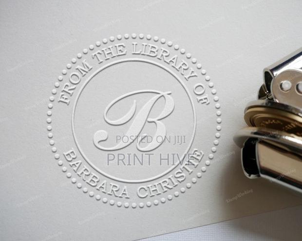 Embossing Seal With Logo - thumbnail 3