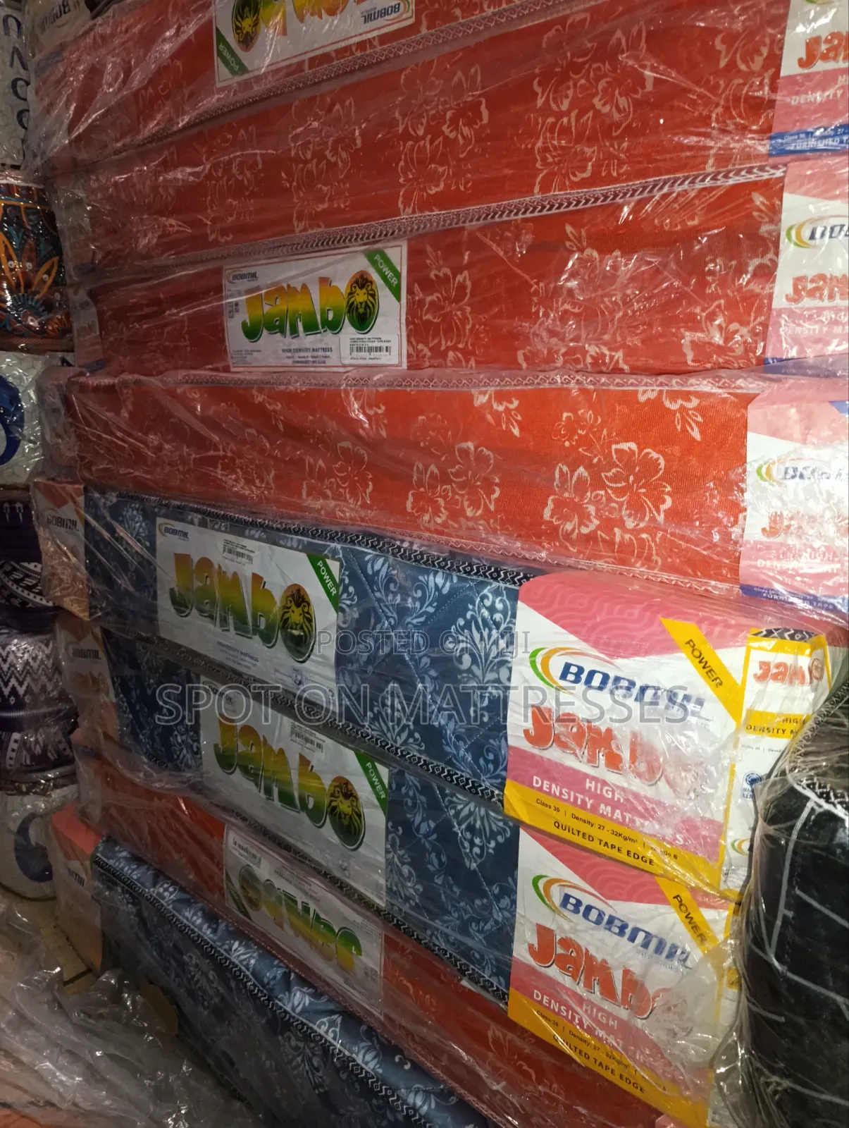 3x6x6 Bobmil High Density Mattresses. Same-Day Free Home Delivery! 
