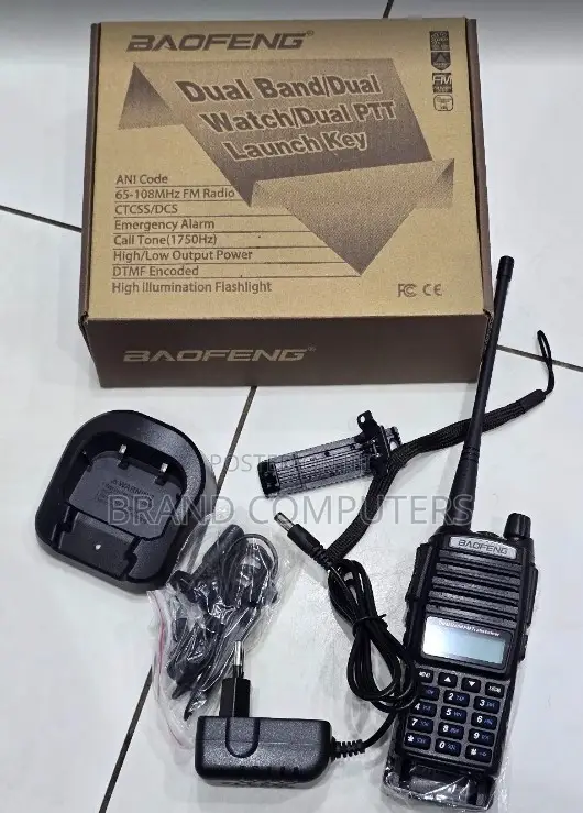 Baofeng Uv-82 One-Piece Walkie Talkie With Earphones