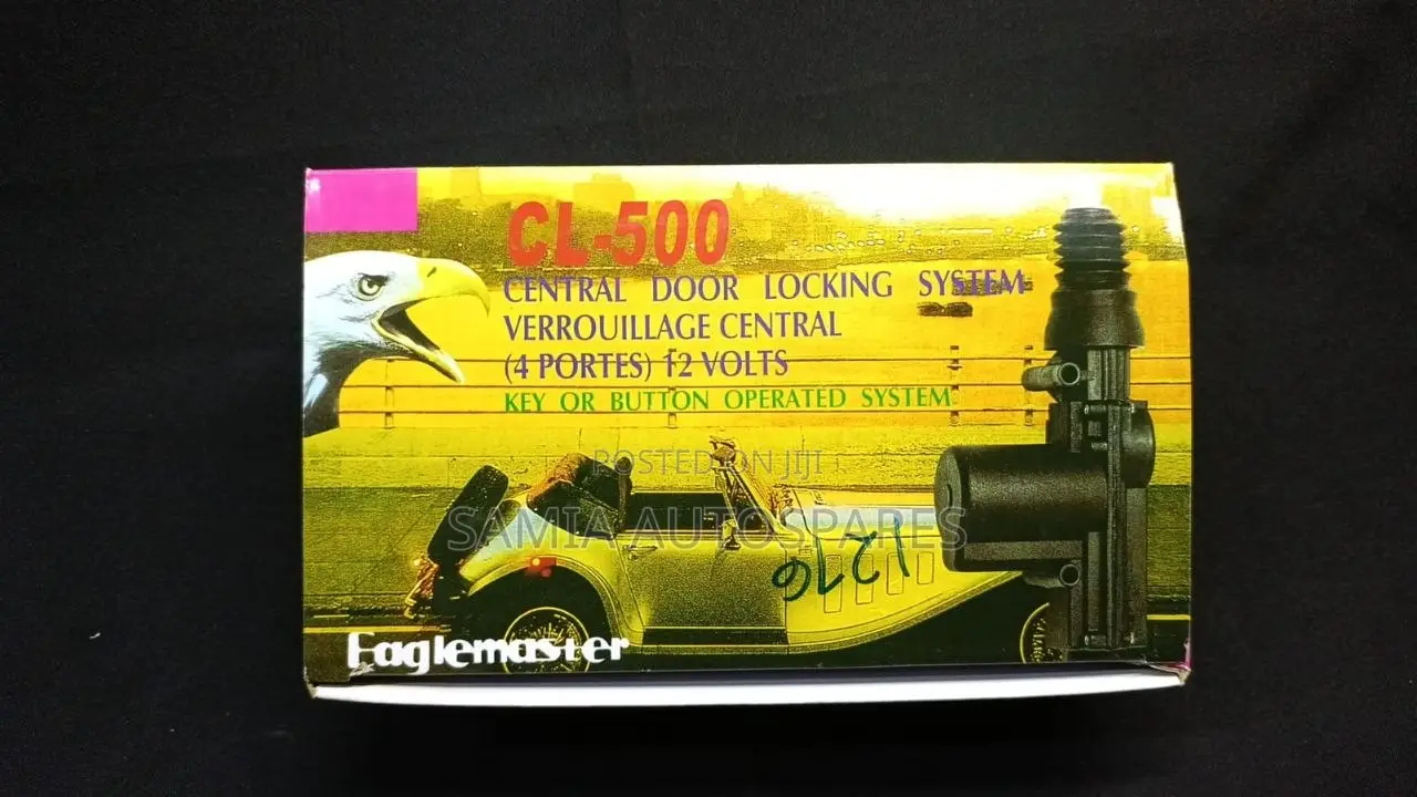 Central Door Locking System [Cl-500)
4 Port (12v)
