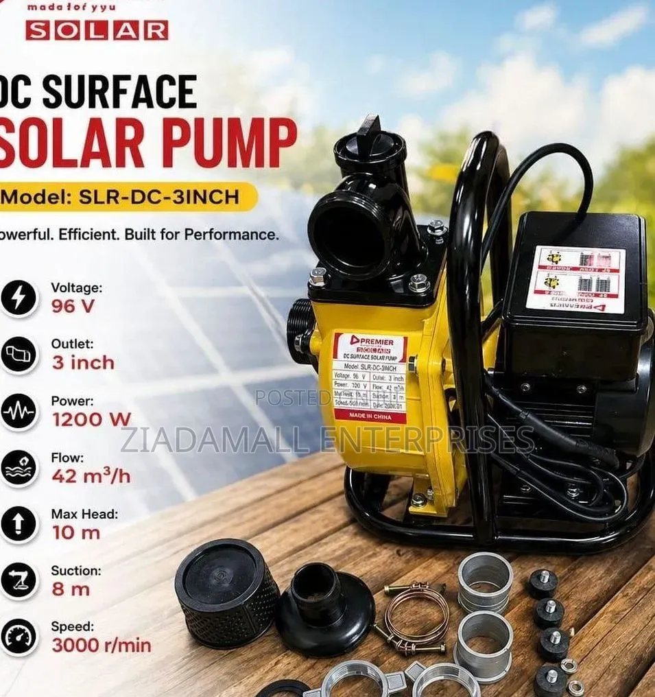 Premier Dc Surface Solar Water Pump 1200watts