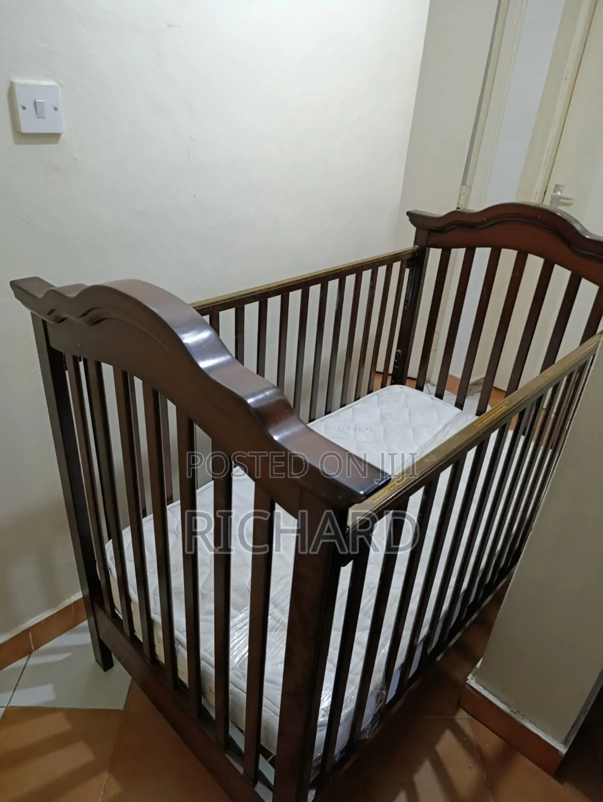 Baby Bed With Quality Spring Mattress