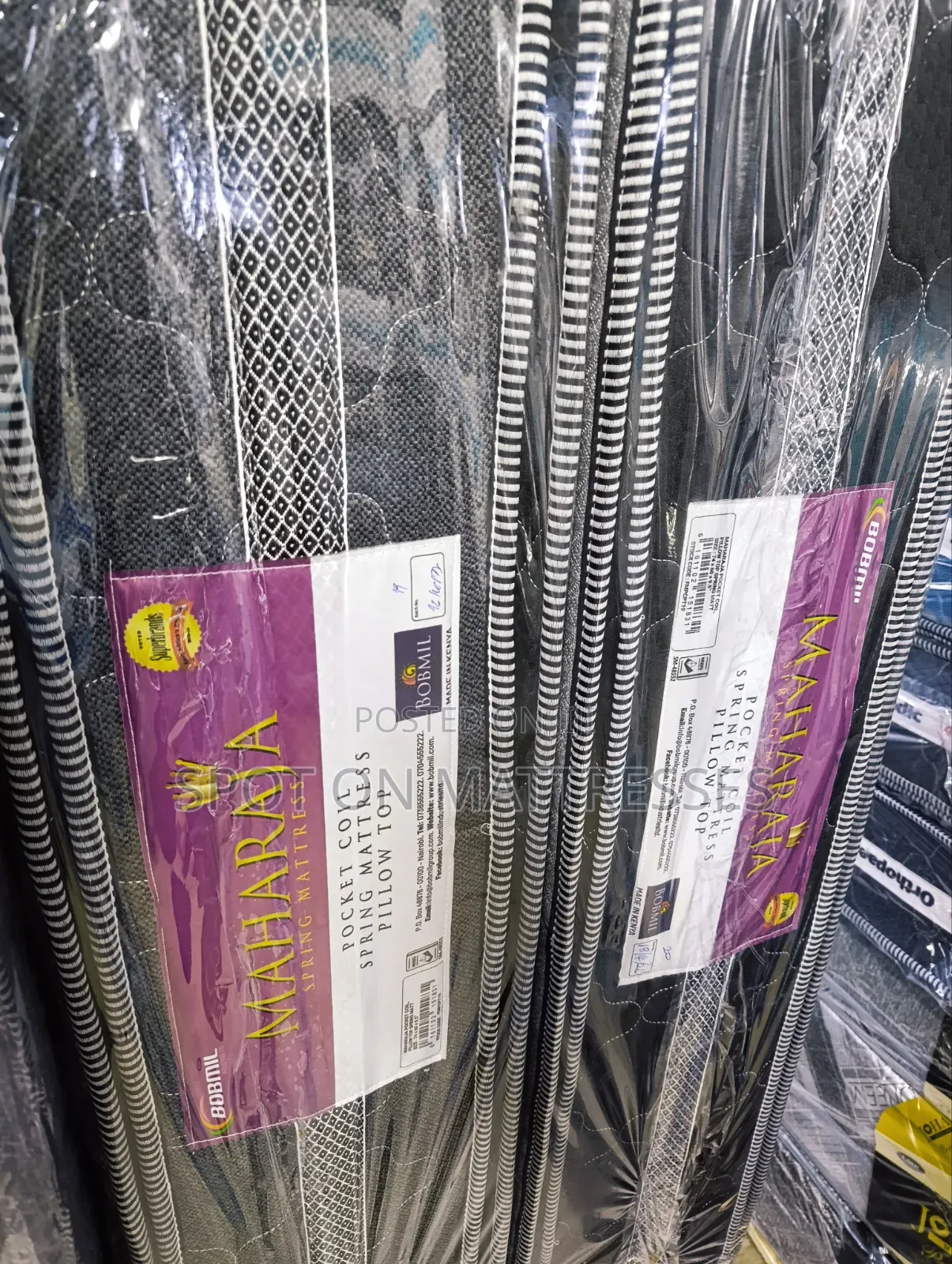 20% Off - 5x6x10 Bobmil Pocket Spring Mattresses {7years Warranty}