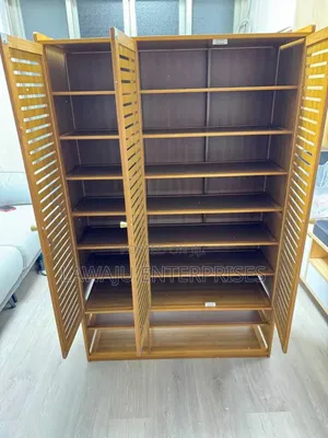 Bamboo Shoe Cabinet
