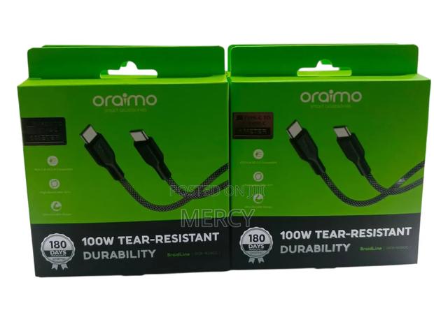 Type C to C Oraimo Cable - thumbnail 2