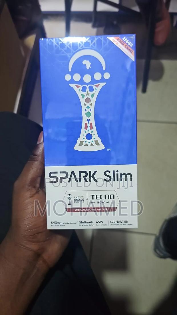 New Tecno Spark Slim 256 GB Black
