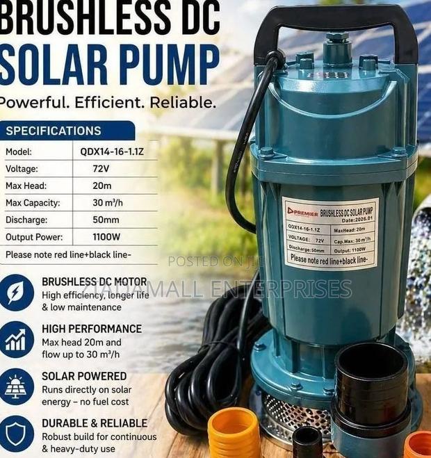 Brushless Dc Solar Water Pump