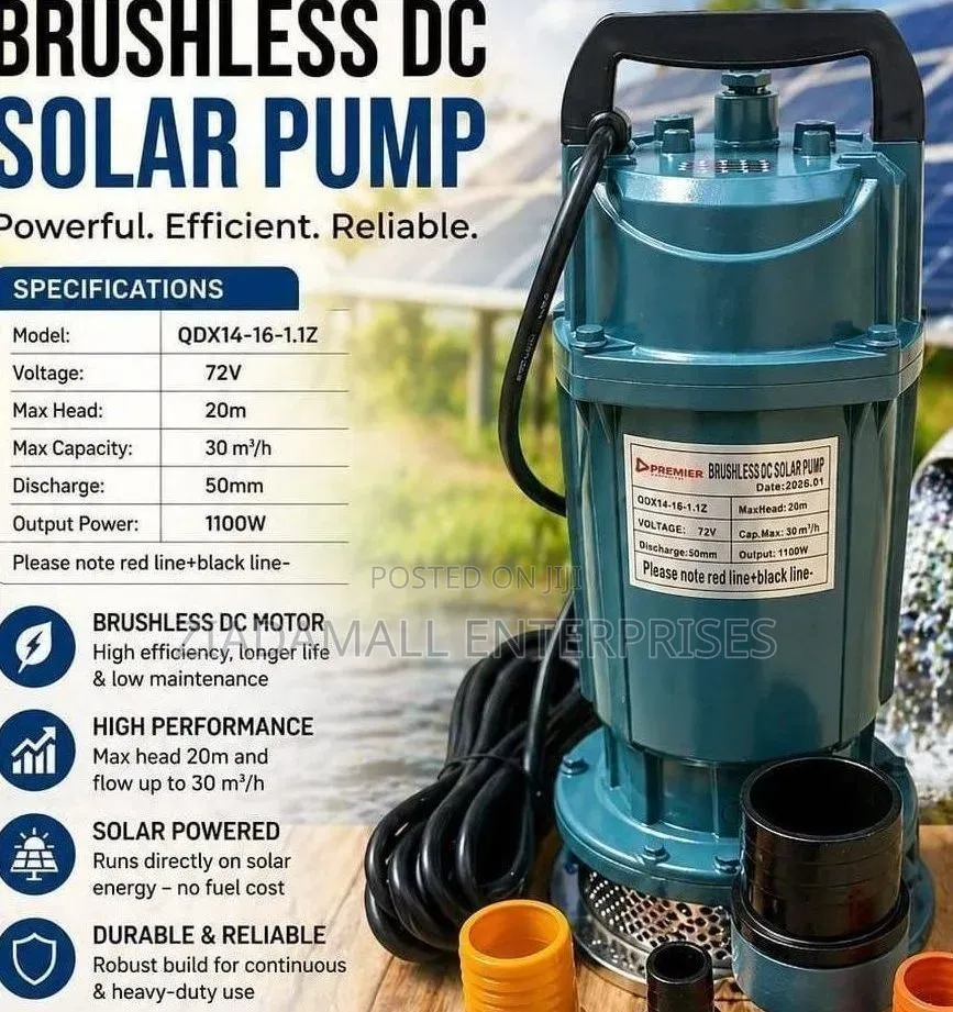 Brushless Dc Solar Water Pump