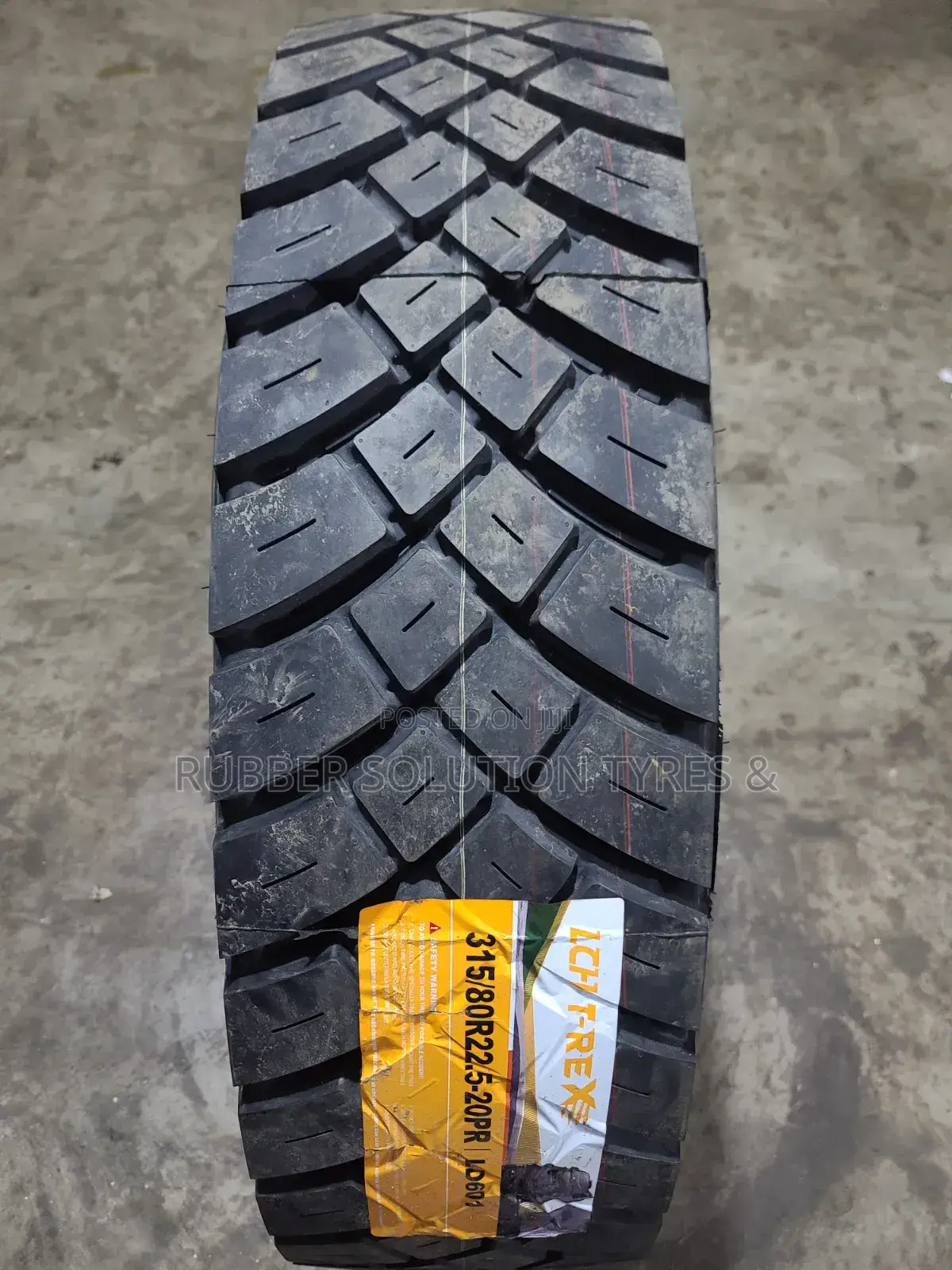 315 /80 R22.5 LCH Tyres T-Rex Ld601 20pr Mud-Grip