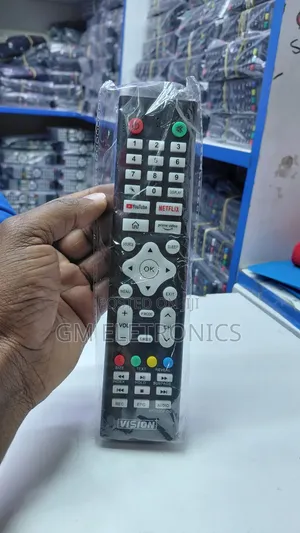 Vision+ Tv Replacement Remote-Youtube, Nexflix Primevideos Short Cut