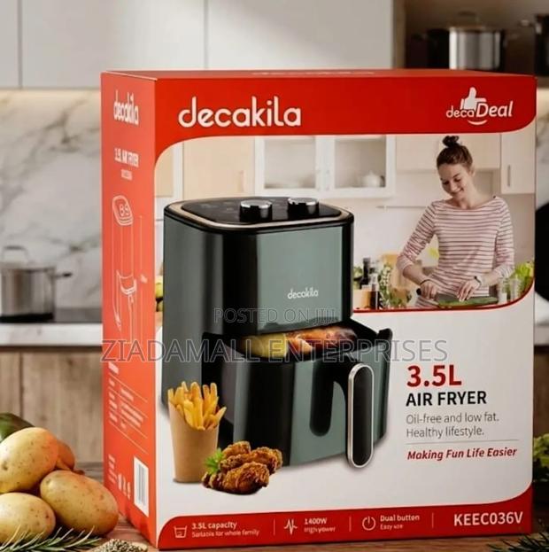 Decakila Air Fryer 3.5 Litres Versatile Cooking at Your Fingertips